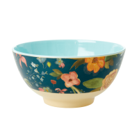 Selma's Fall Flower Print Melamine Bowl Rice DK